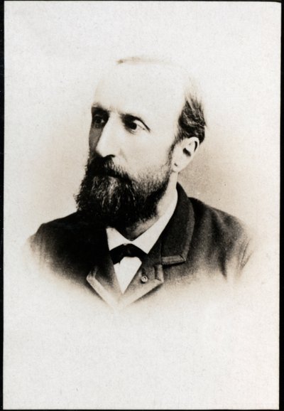 Retrato de Aime Jules Dalou (1838-1902), escultor francés de French Photographer